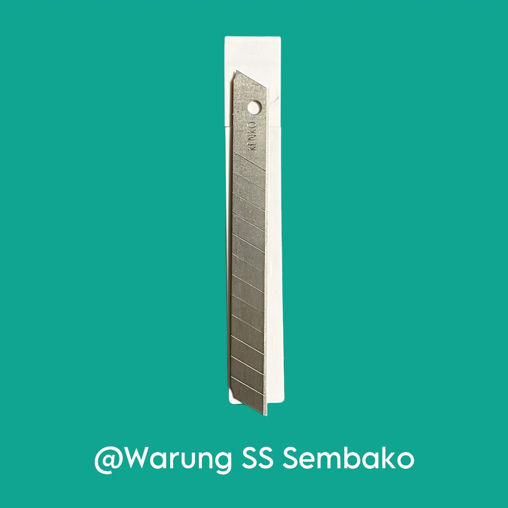 

Kenko Isi Cutter A100 kecil 1 pack isi 5 pcs