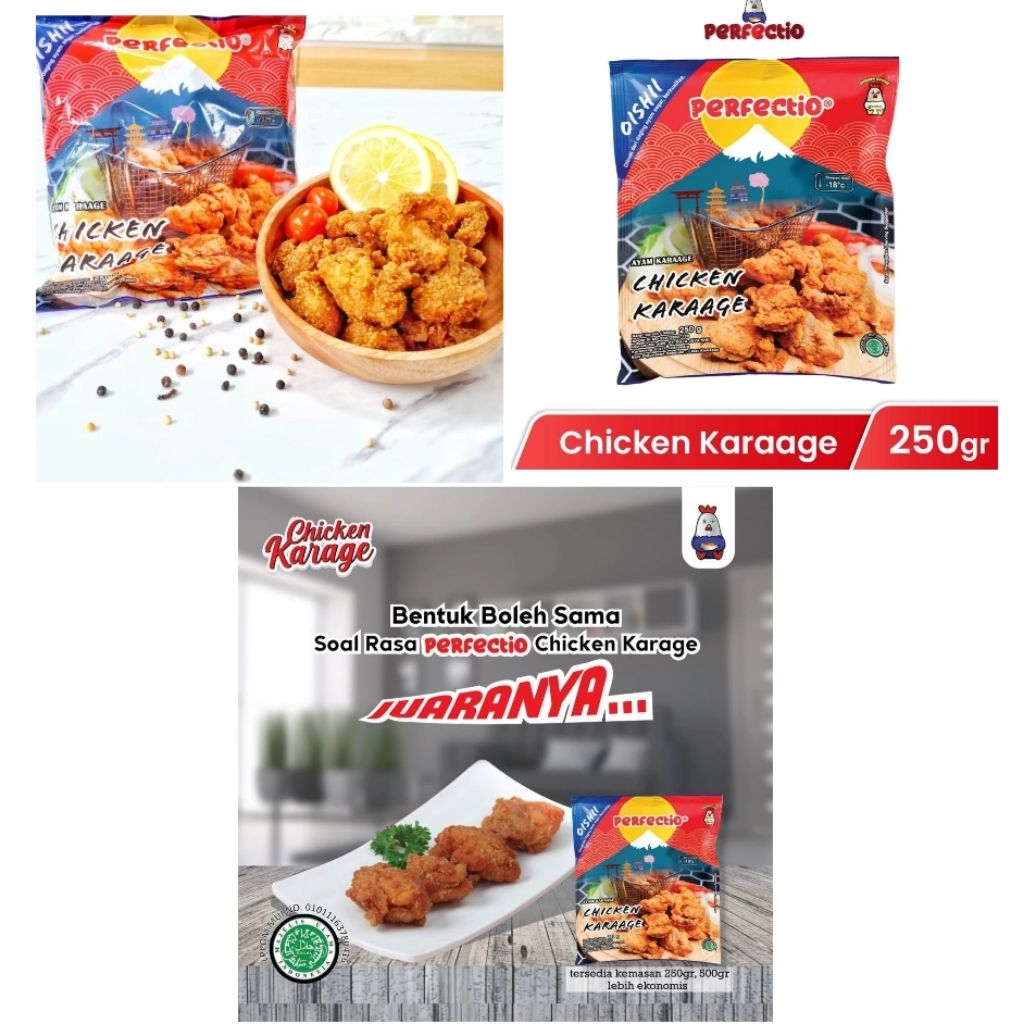

Kode G. Perfectio Karaage 250 gr dan 500 gr