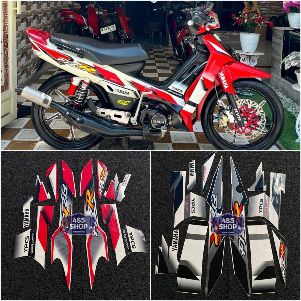 Striping Stiker YAMAHA FIZR F1ZR ARDATH 2001 Detail Premium Original