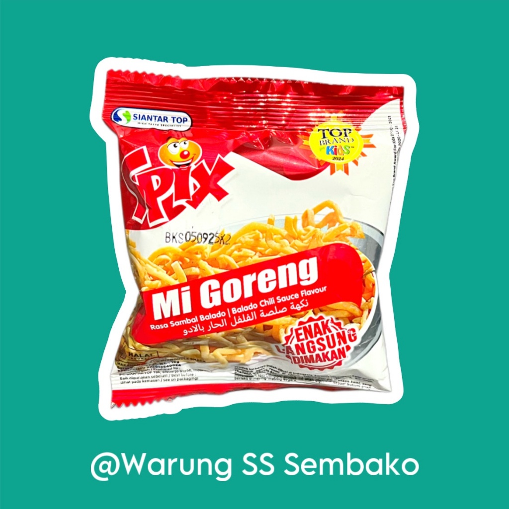 

Siantar Top Spix Mie Goreng Kering 1 pcs