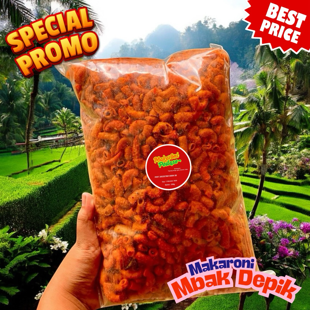 

Makaroni Pedas Ekstra Gila 250gr – Coba Kalau Berani!