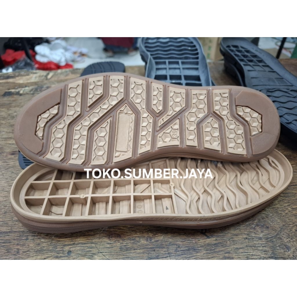 Outsole Sepatu Casual formal pria - Sole Alas Bawah Sepatu Casual Pantofel Pria Tidak Licin.