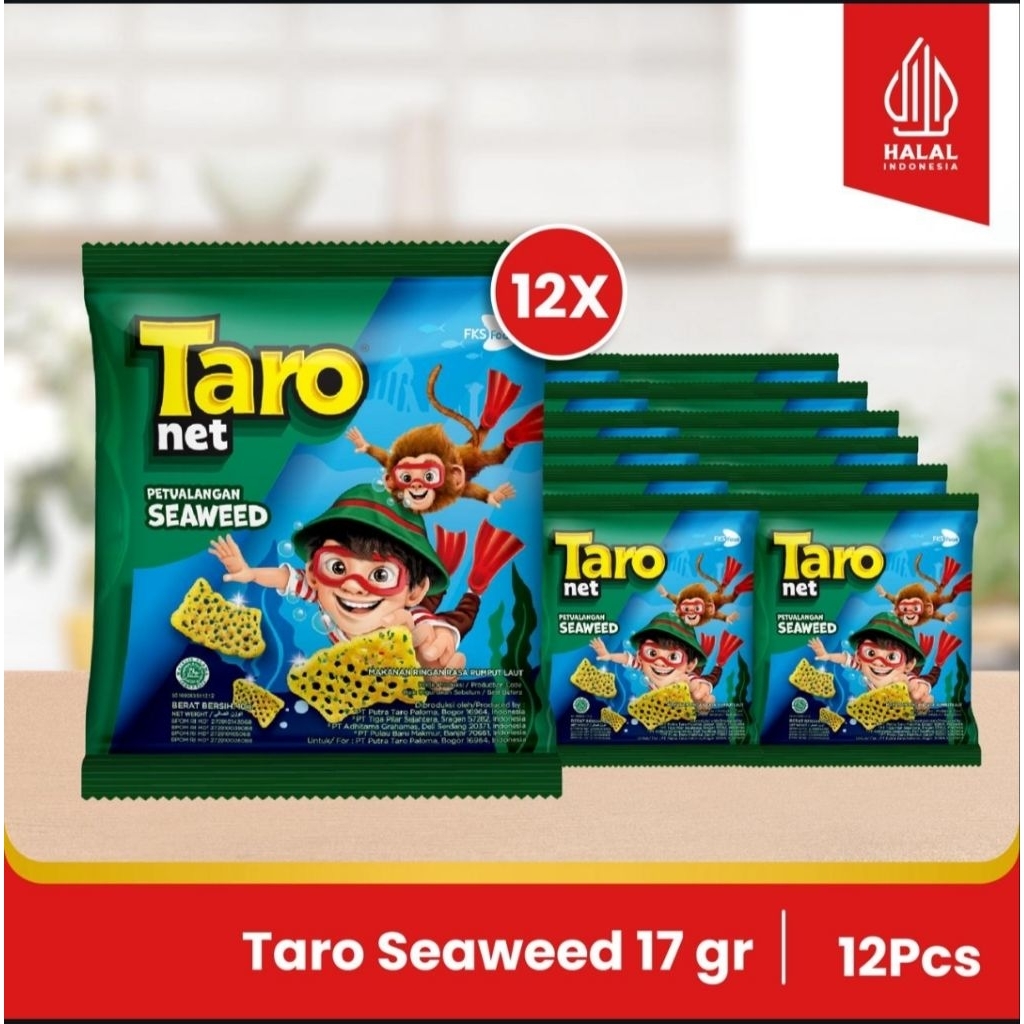

Paket Bundling - Taro - Seaweed - Small Pack - 17gr - 12pcs