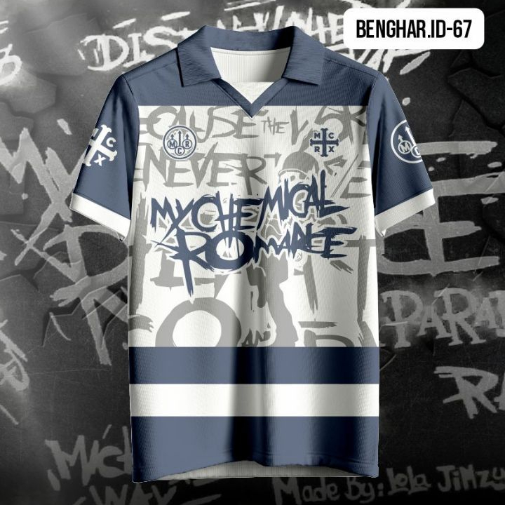 Jersey My Chemical Romance MCR Motif Grafiti - BENGHAR.ID-67