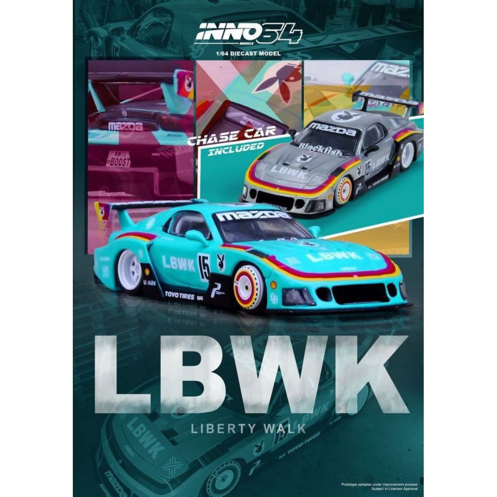 Inno64 LWBK RX 7 FD3S
