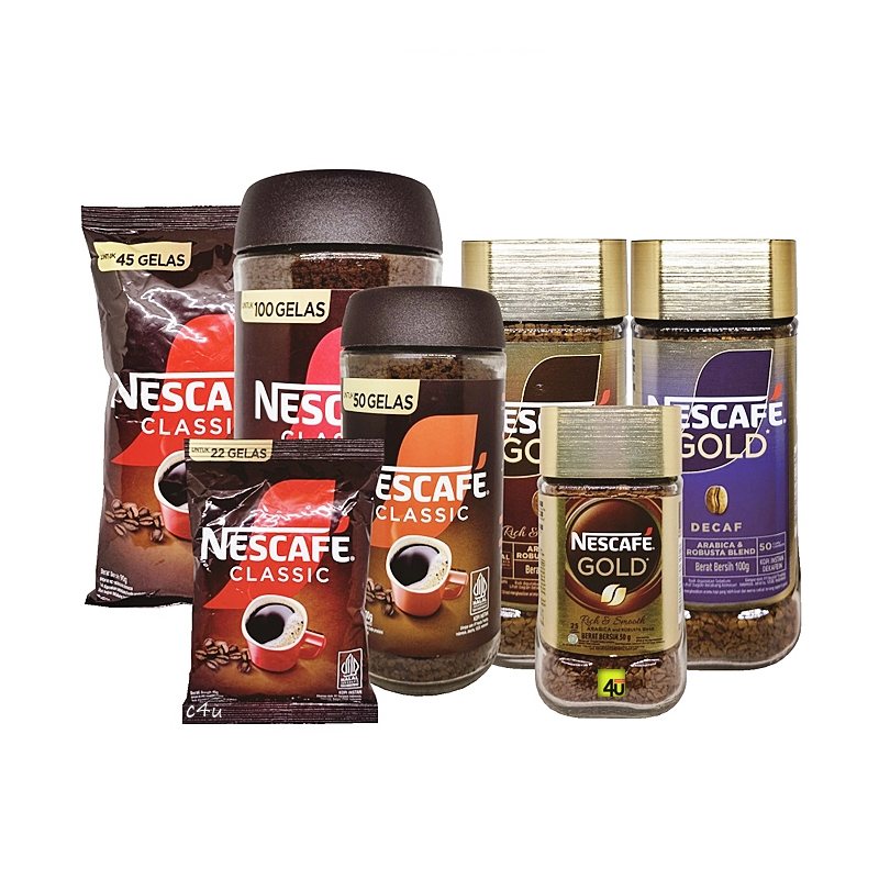 

Nescafe - GOLD & Classic