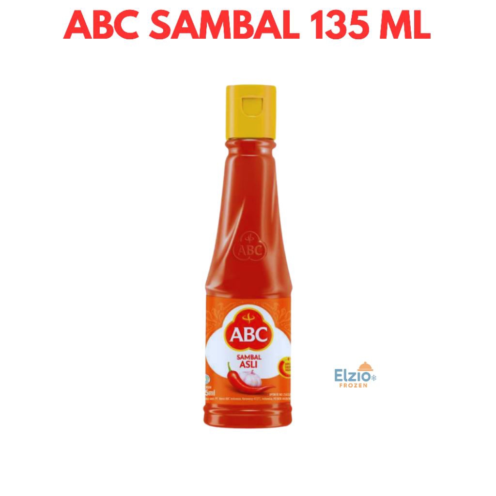 

Abc Sambal Asli 135 ml - Sambal Abc kecil mudah di bawah