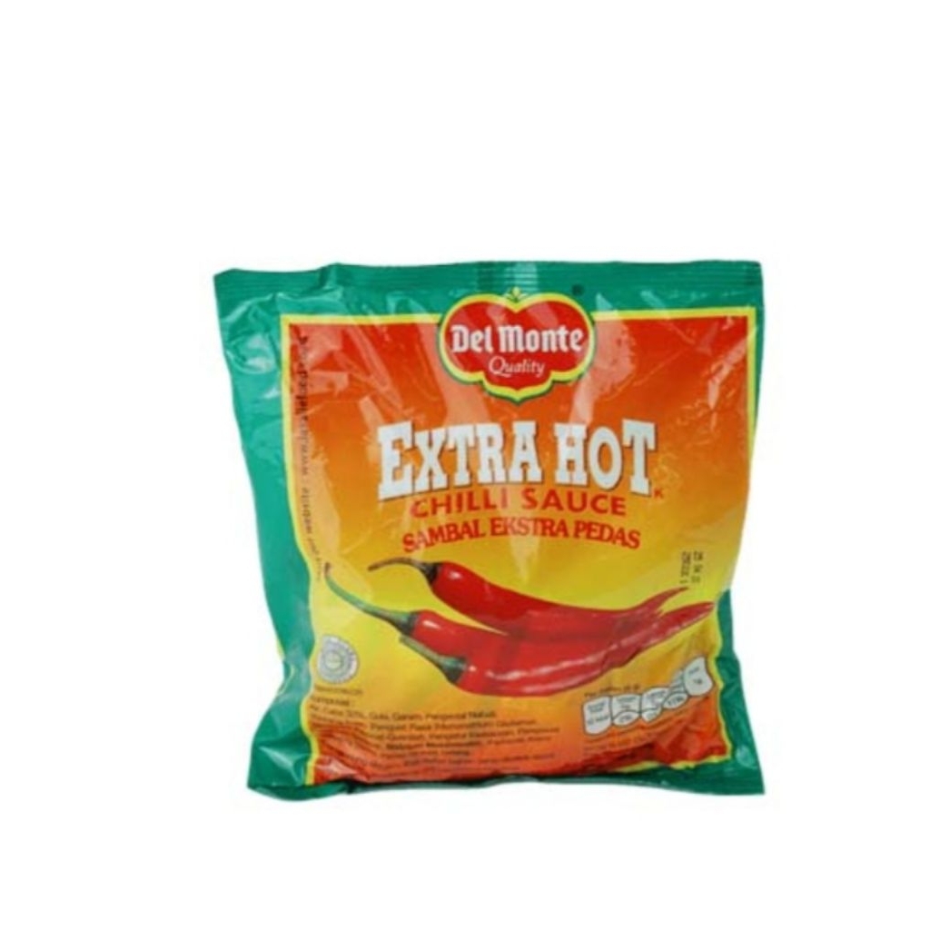 

del monte Chili sauce extra hot 24 x 9 gr