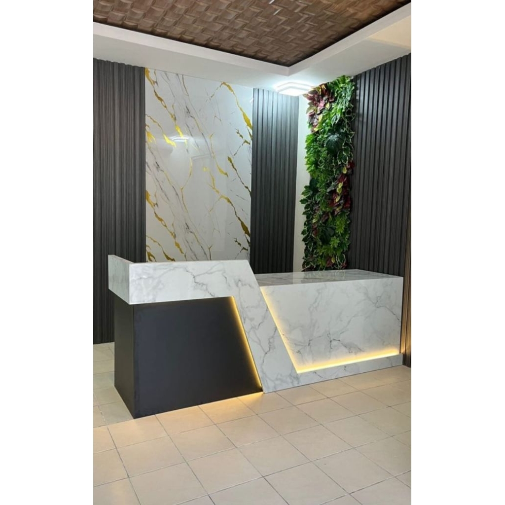 meja resepsionis hpl taco