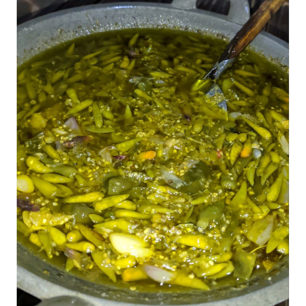 

sambel hijau alami