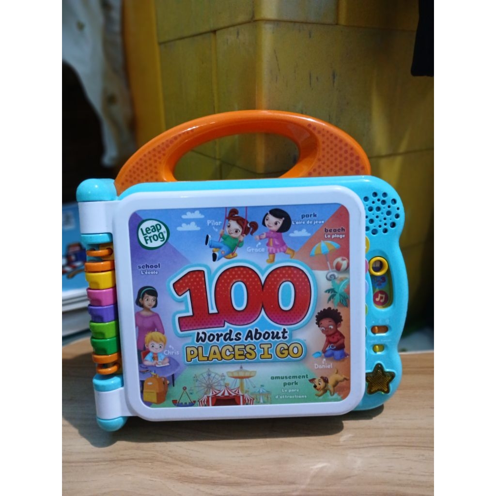 Leapfrog 100 Words About places I Go Book