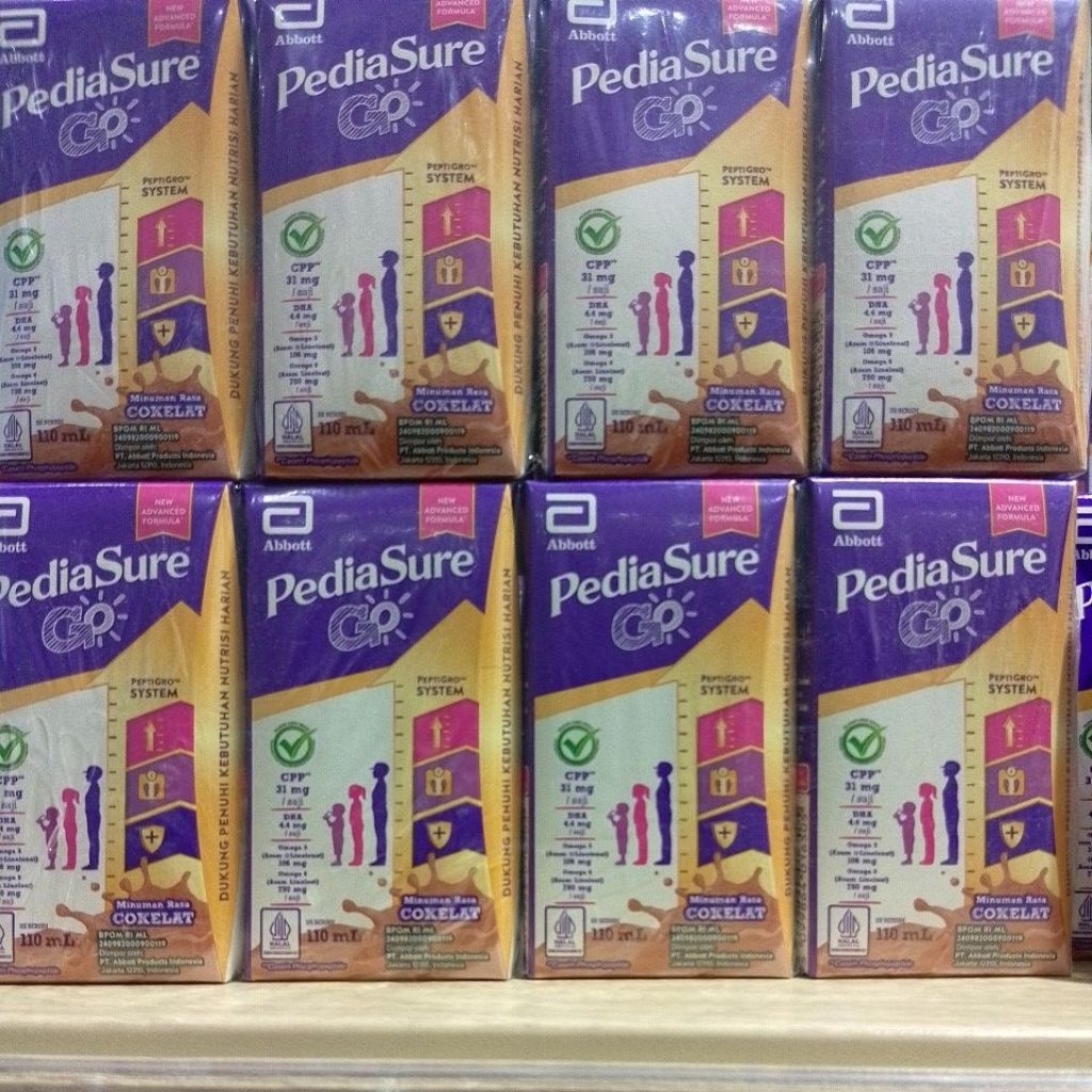 

pediasure go 110 ml paket 8pc