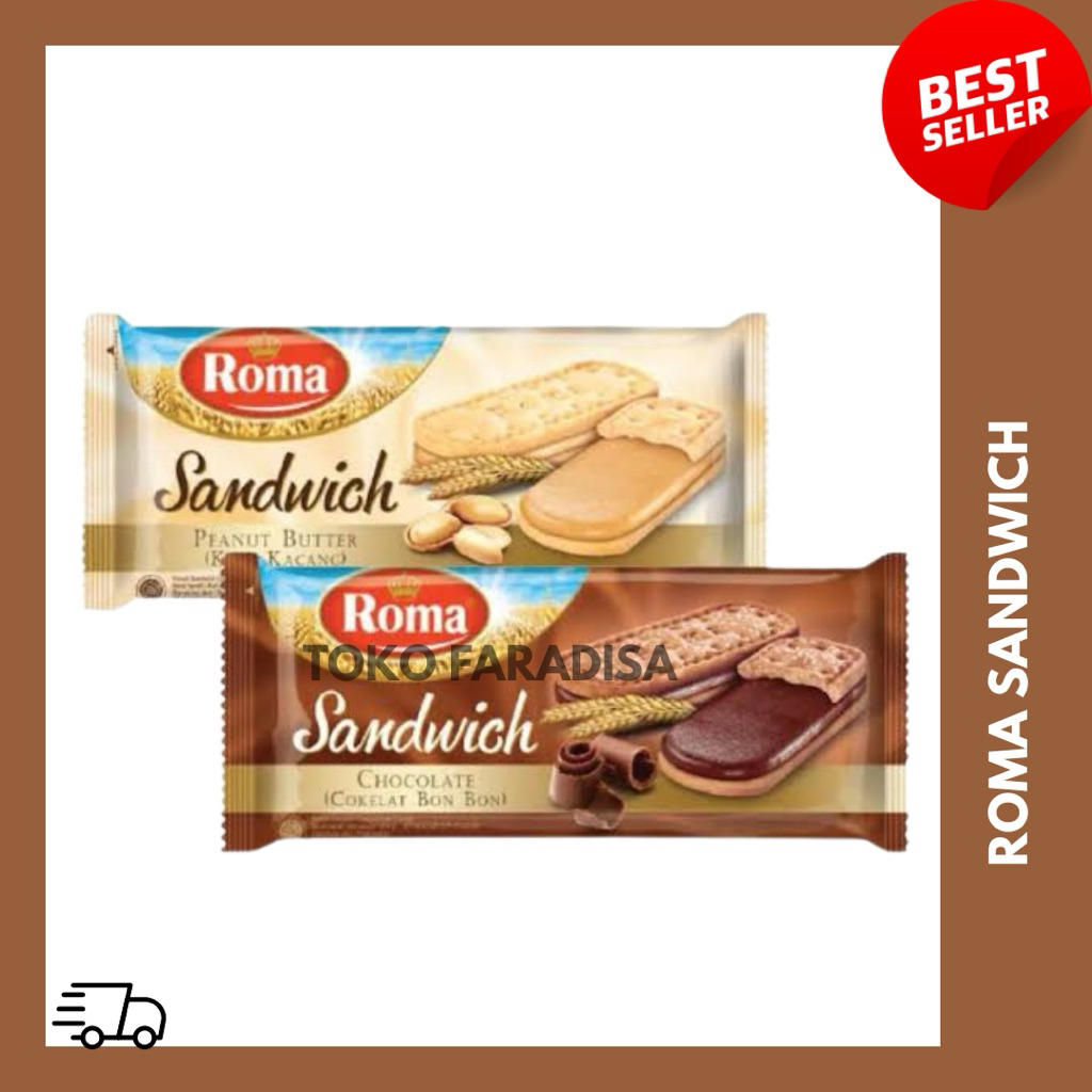 

ROMA SANDWICH COKLAT & KACANG