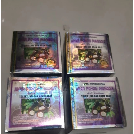 KAPSUL AKAR POHON MANGGIS MINUMAN HERBAL ALAMI