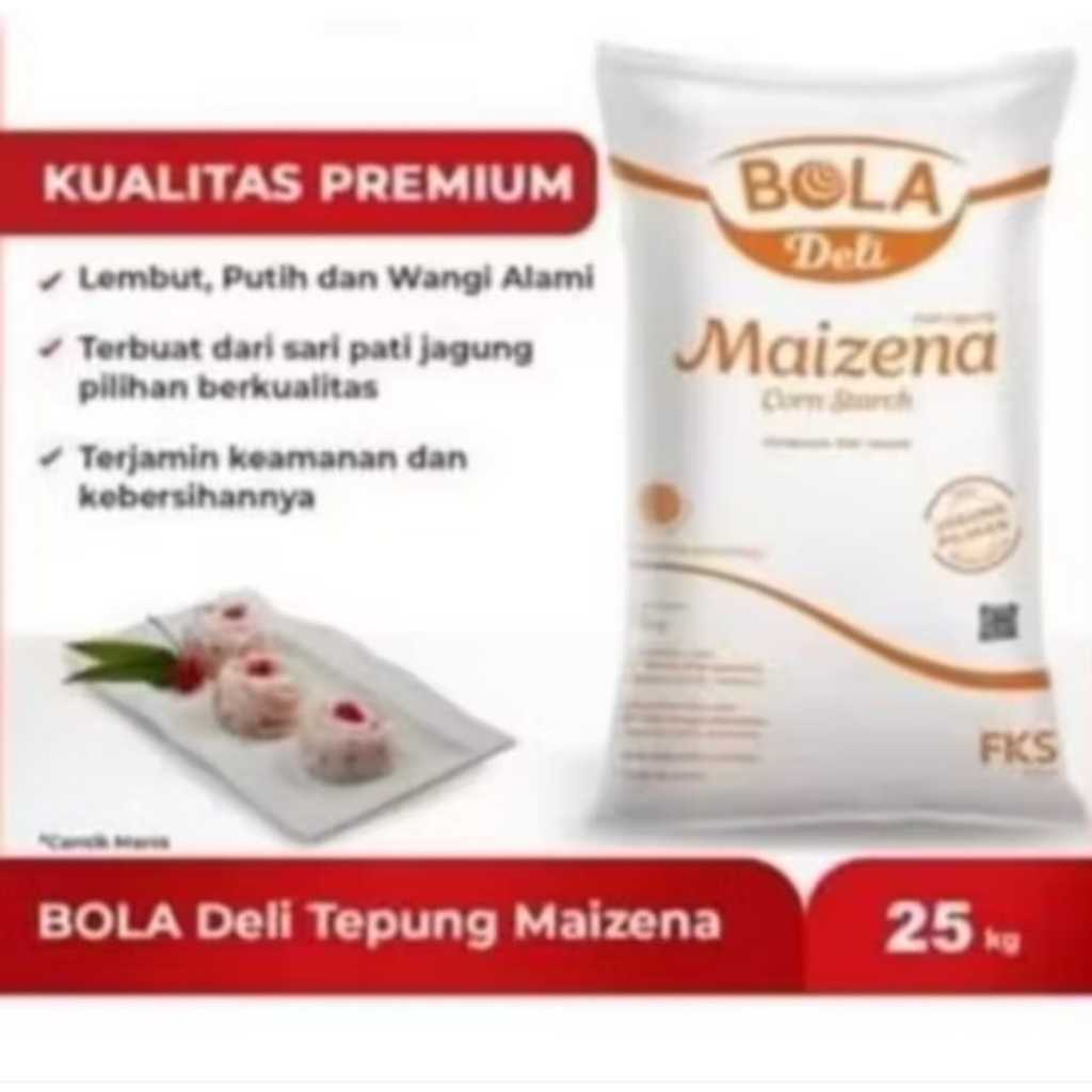 

BOLA DELI TEPUNG MAIZENA 25 KG / TEPUNG MAIZENA BOLA DELI 25 KG