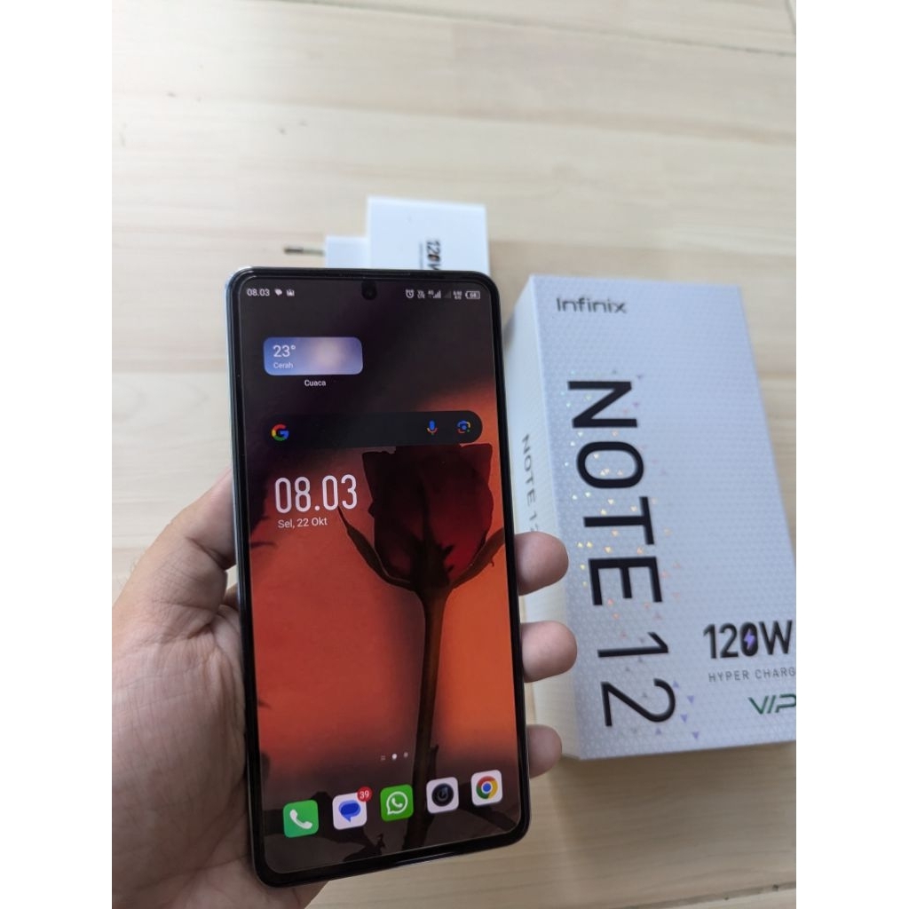 infinix note 12 vip / bekas
