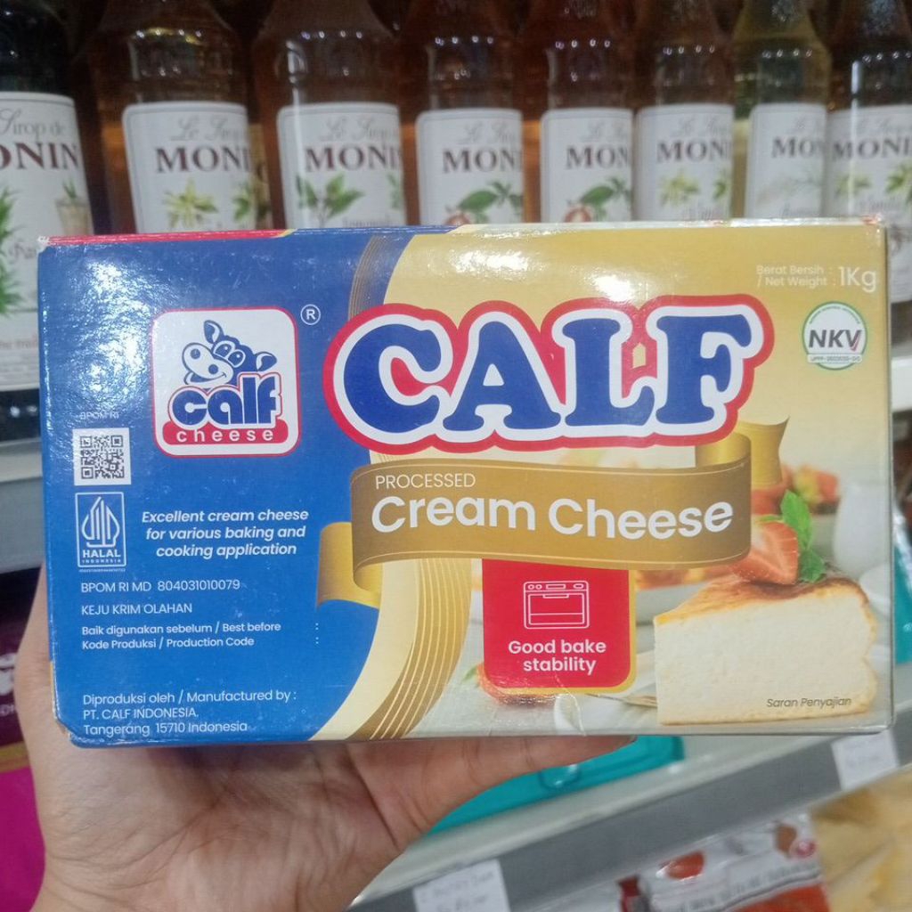 

CREAM CHEESE CALF 1 KG | KEJU KRIM OLAHAN