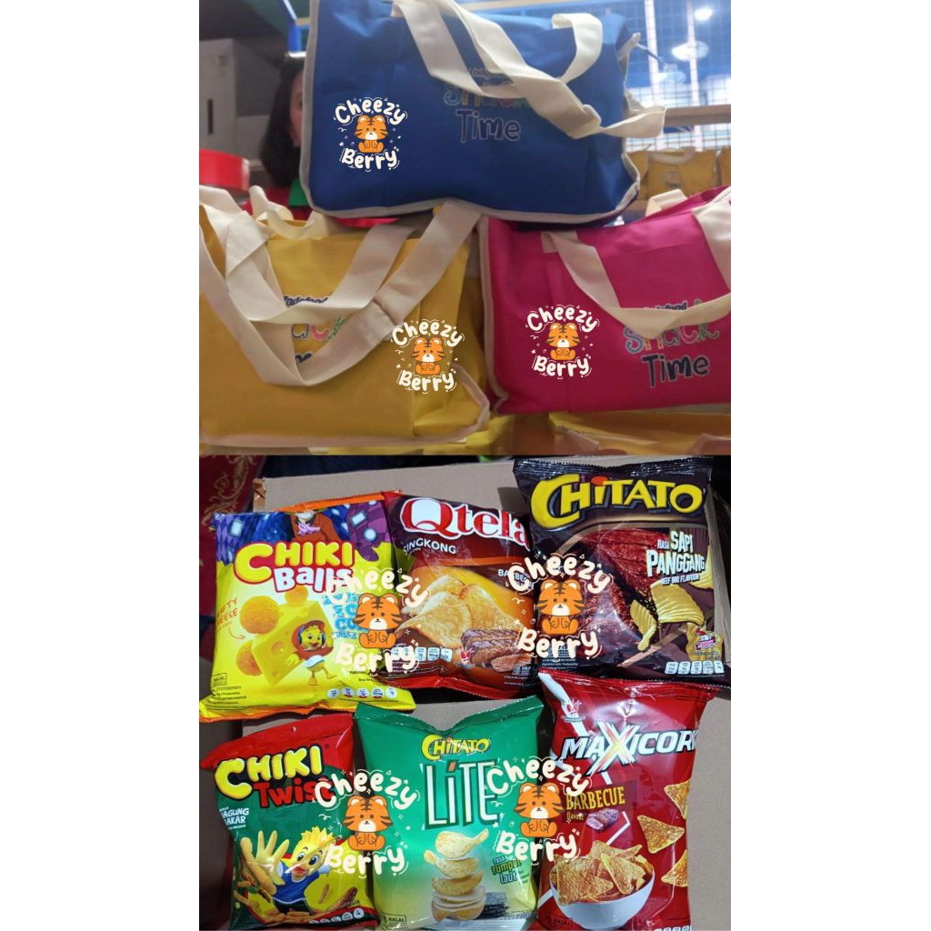 (LIMITED) Tas Snack Time PRJ 2025 | Tas Indomie Spesial Jakarta Fair Kemayoran PRJ 2025 (Tas Indomie