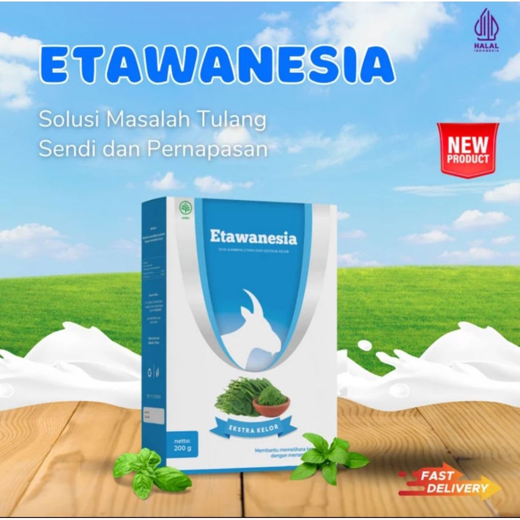 

Etawanesia Susu kambing ekstra daun kelor