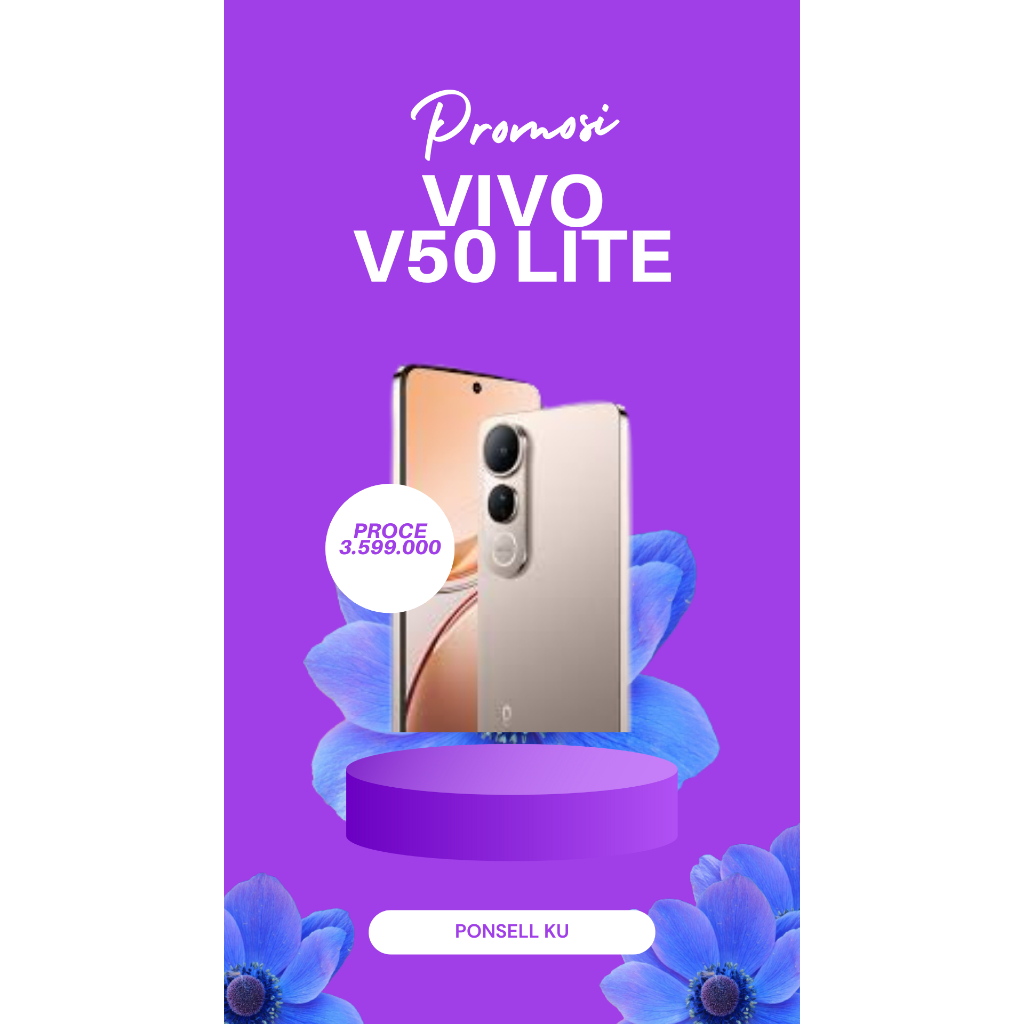 Vivo V50 LITE || Vivo V Series || Vivo harga 3 Jutaan || HP VIVO Murah ||