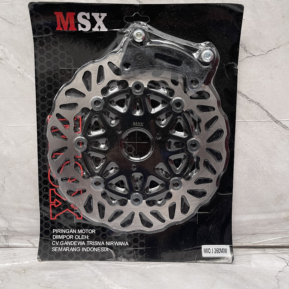 Piringan Cakram MIO J Mio M3 Lubang 3 Vario 150 Vixion Jup MX 260 300 MM Plus Braket
