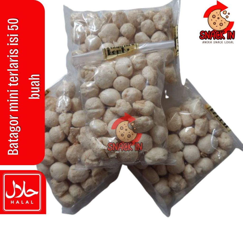 

Batagor mini terlaris isi 50 buah