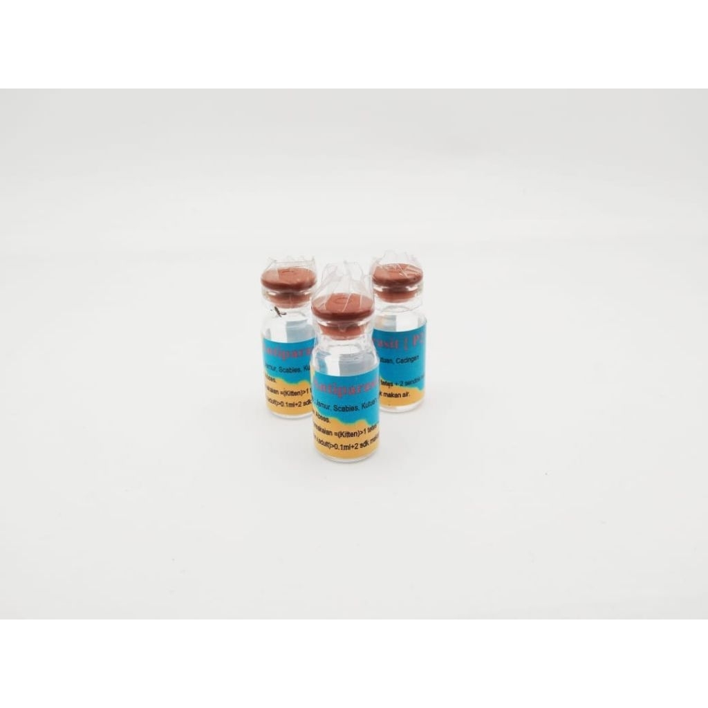 p2 kucing obat cacing parasite