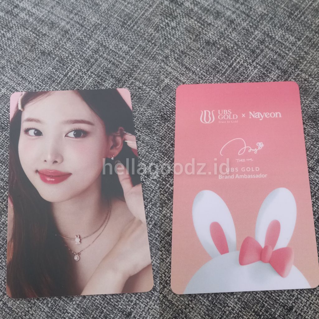 [TWICE] PC NAYEON UBS GOLD