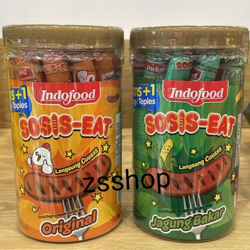 

INDOFOOD SOSIS-EAT SIAP MAKAN ORIGINAL/AYAM GEPREK/JAGUNG BAKAR