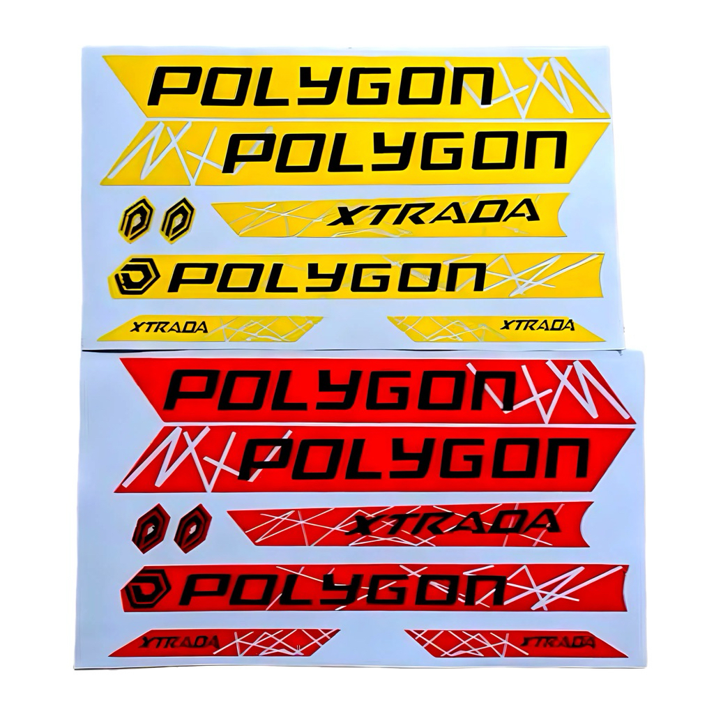 Stiker Sepeda Polygon Xtrada Sticker Striping
