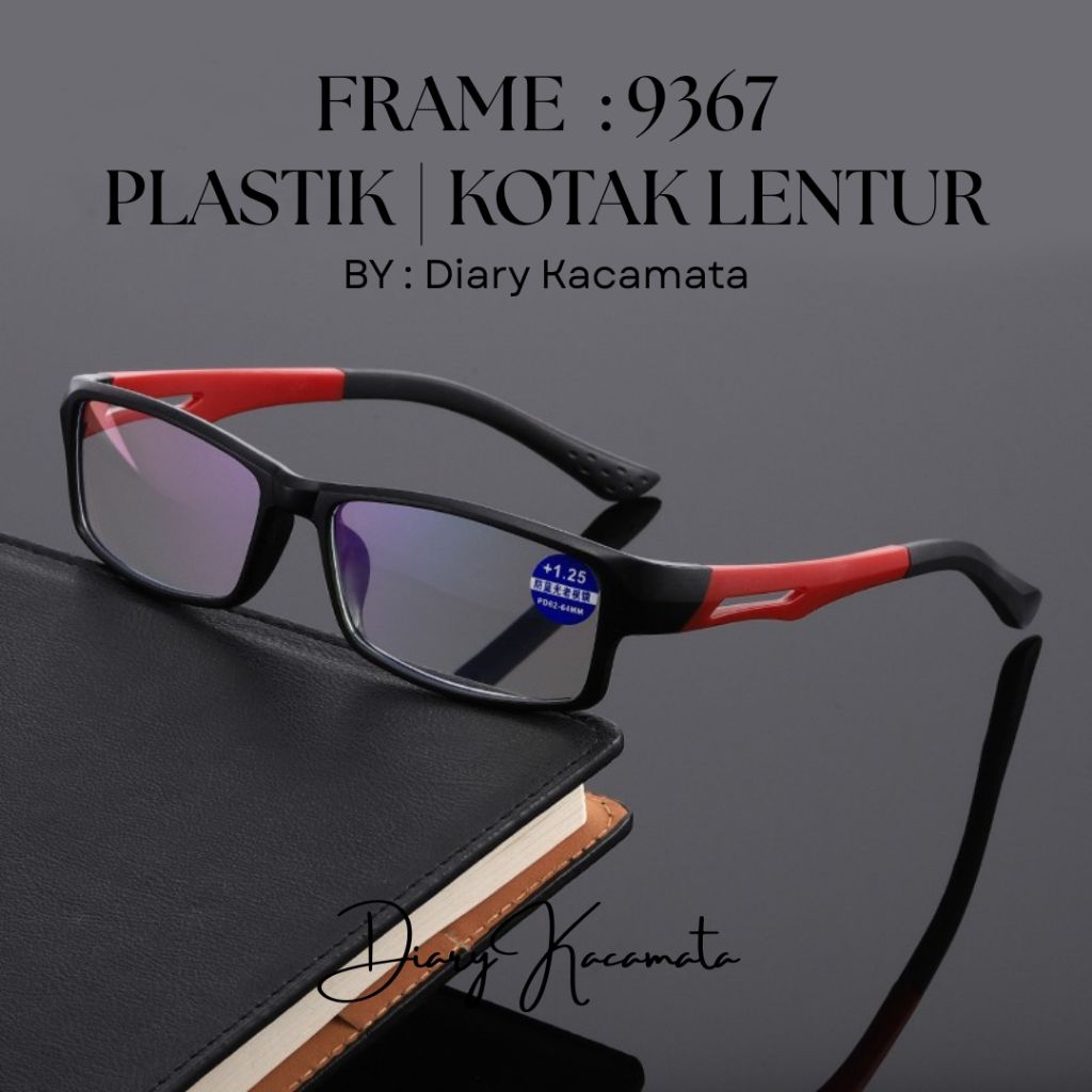 Baru Kacamata Baca Plus Sporty PriaTerbaru Kacamata Rabun Dekat Kacamata Sport Lensa Anti radiasi Fr