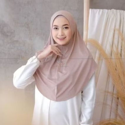 F (F16) HIJAB BERGO NON PET / HIJAB INSTAN NON PET/HIJAB JERSEY NON PET