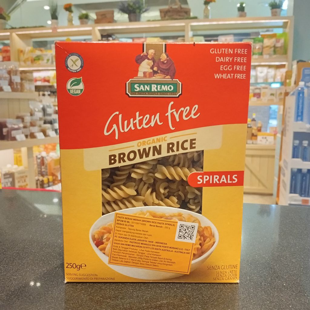 

Pasta GF Brown Rice Penne by San Remo 250g