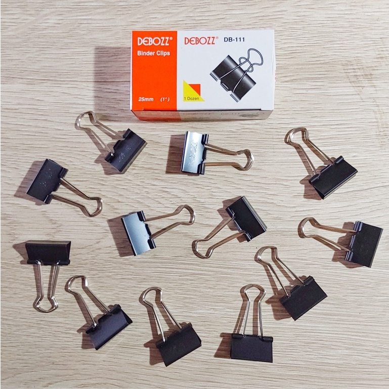 

Binder Clip 111 25mm Klip Kertas