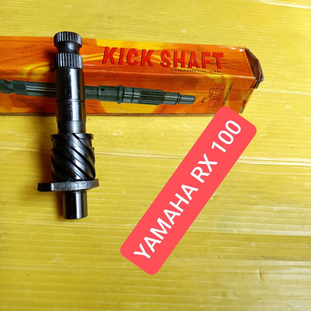 As kick stater starter Yamaha RX 100 RX100