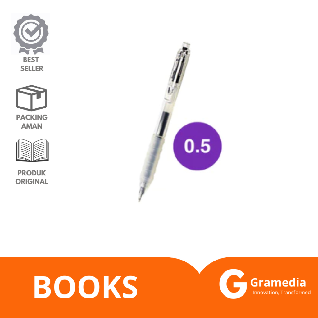 

Gramedia Lampung -GELPEN ESTUDEE NAMI 0.5MM BLACK