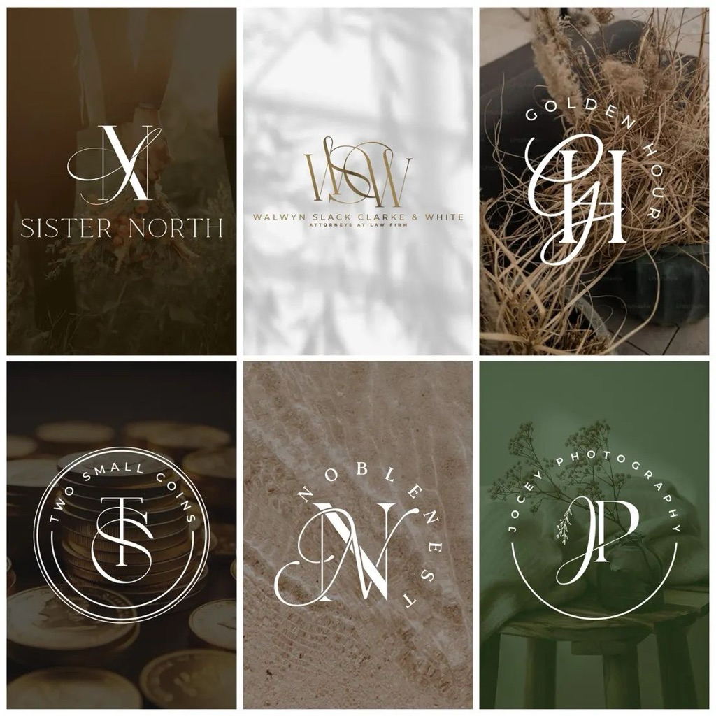 

ARABELLA MONOGRAM AESTHETIC | JASA BIKIN DESAIN LOGO MONOGRAM CUSTOM INISIAL NAMA