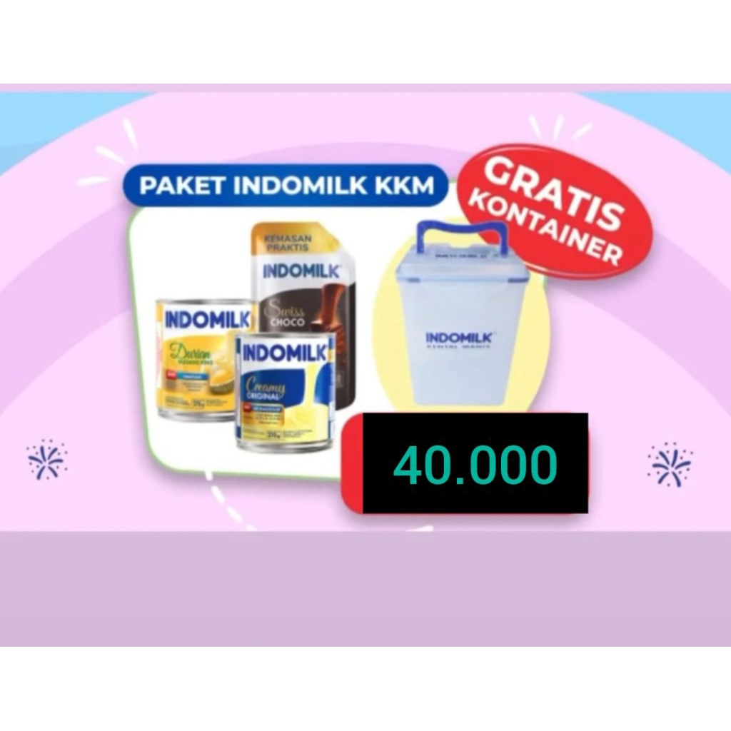 

Jastip Indomilk kental manis @ PRJ Kemayoran 2025
