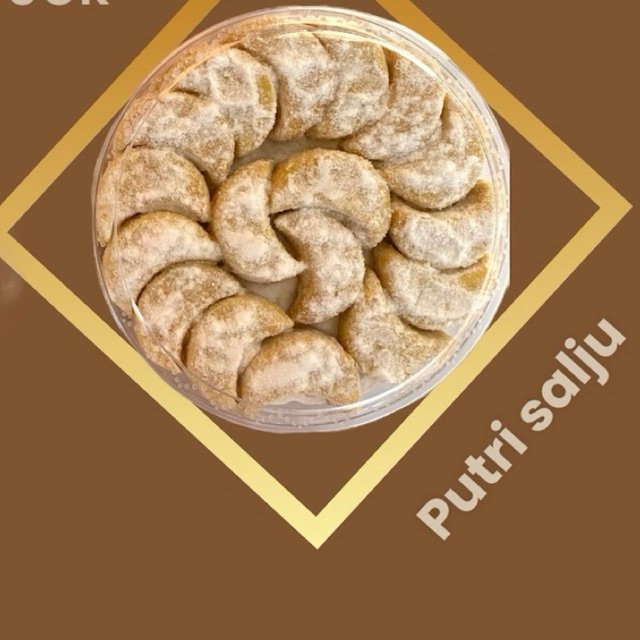 

Kue Putri Salju//Kue Kering-Putri Salju Keju.Nett:500gr