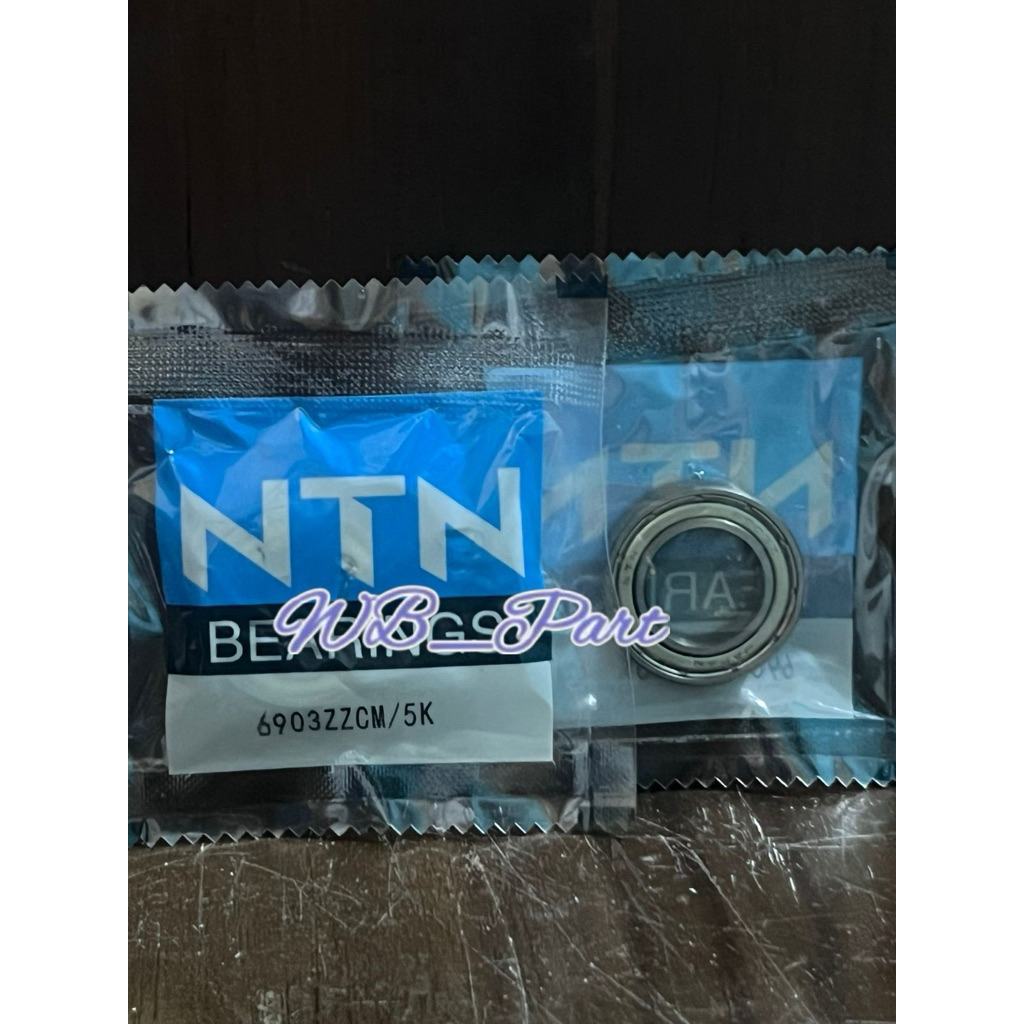 Bearing 6903ZZ NTN Laher 6903 ZZ NTN Stud Kopling Sonic150r/Cb150rr/Cb150r StreetFire/Supra GTR