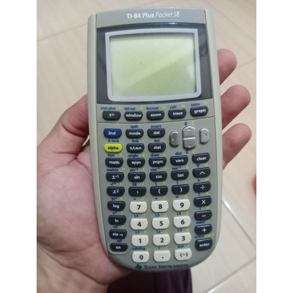 

Kalkulator Matematika Sains Texas Instrumen TI-84 SE Original
