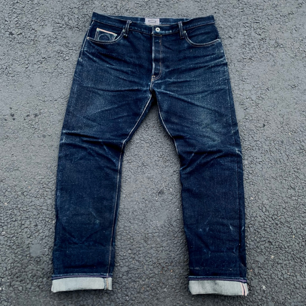 Sage Denim Everbeast 25Oz Red x Silver Selvedge Line