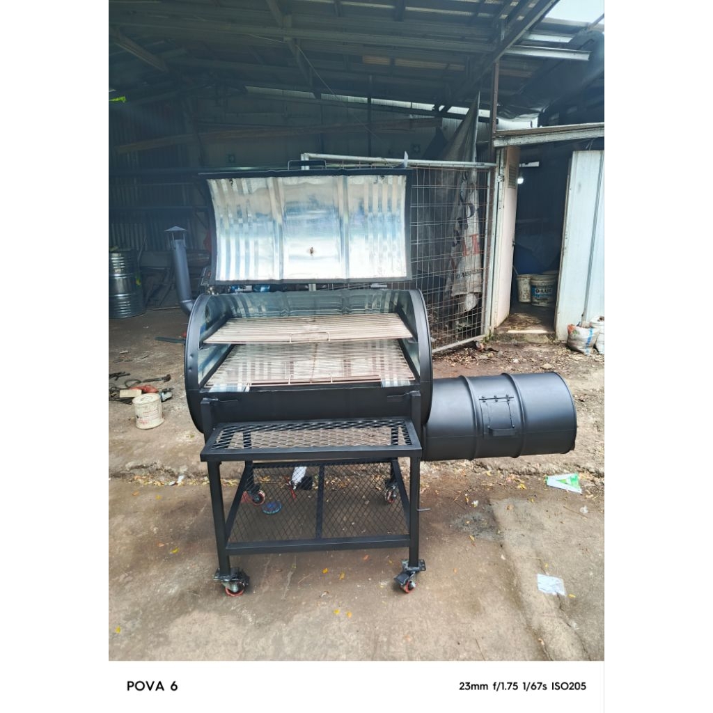 pitsmoker smoked bbq grill alat pengasapan panggangan rak grill stainless201