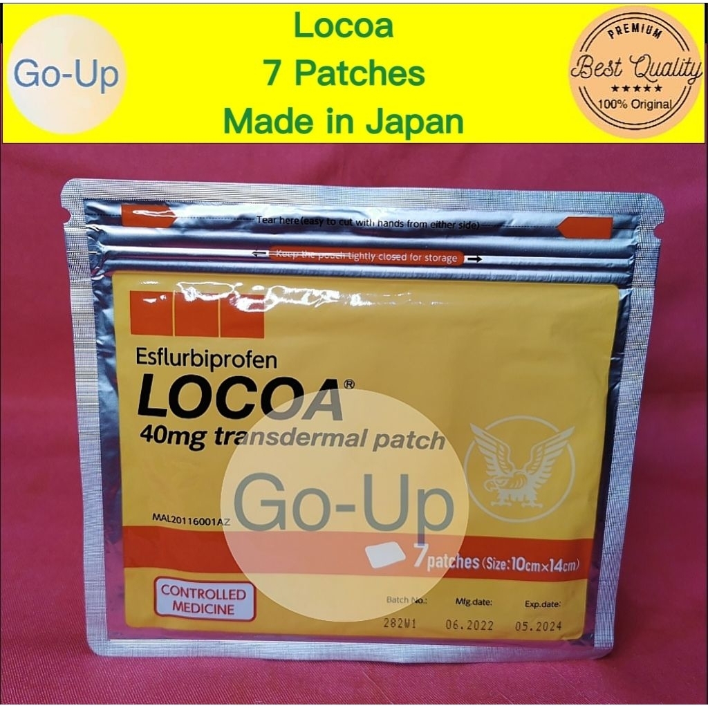 Koyo Locoa 7 Patches Original Made in Japan 100%