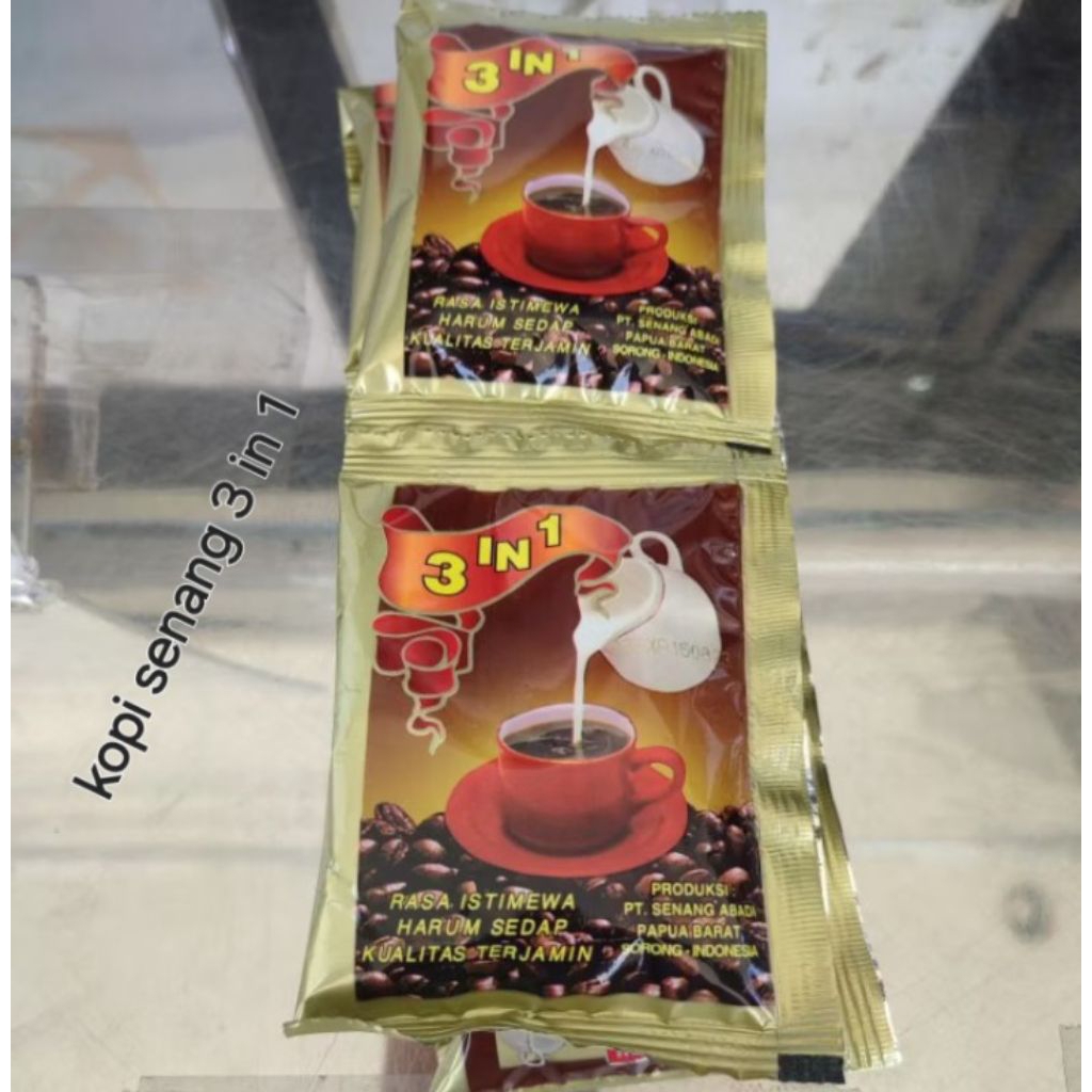 

kopi senang 3 in 1/kopi senang papua/kopi sorong