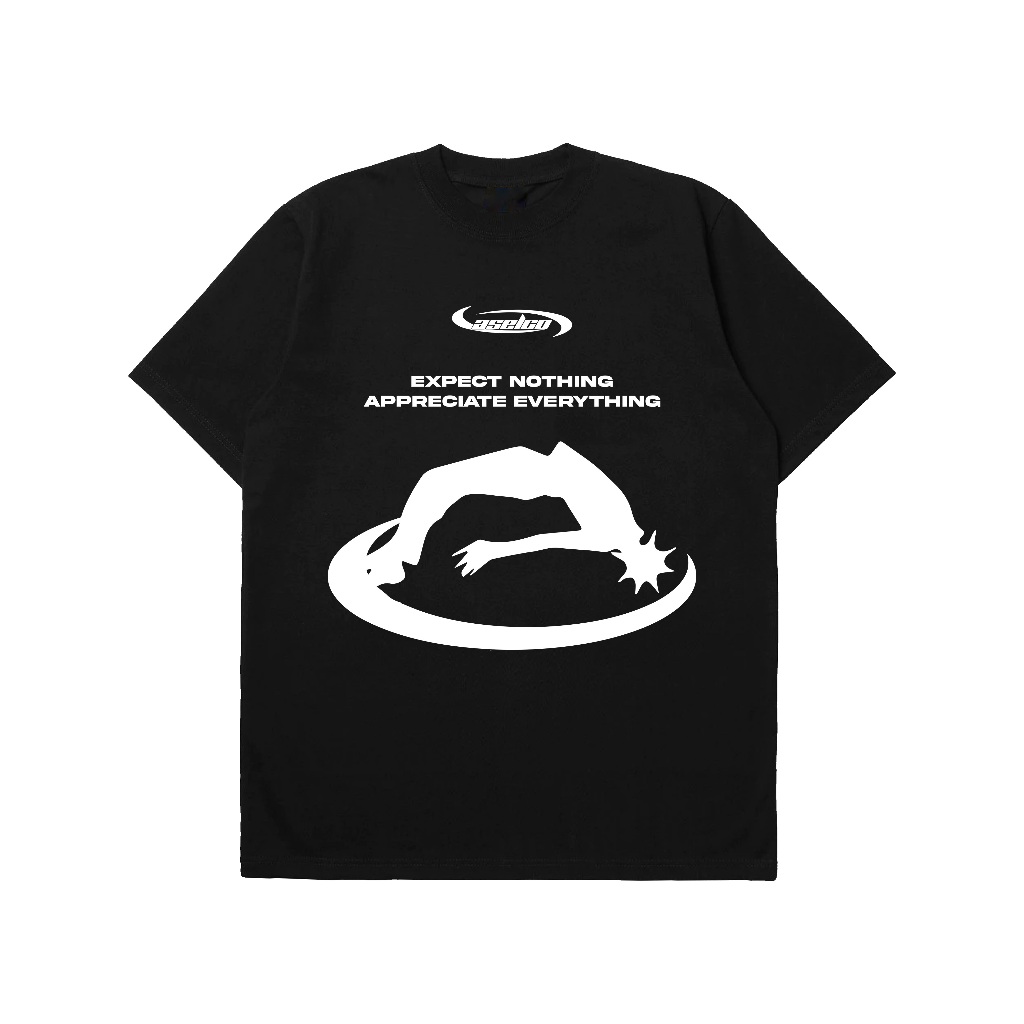 AselcoPuisne - Expect Nothing  - Cotton Combed 24s Black Premium