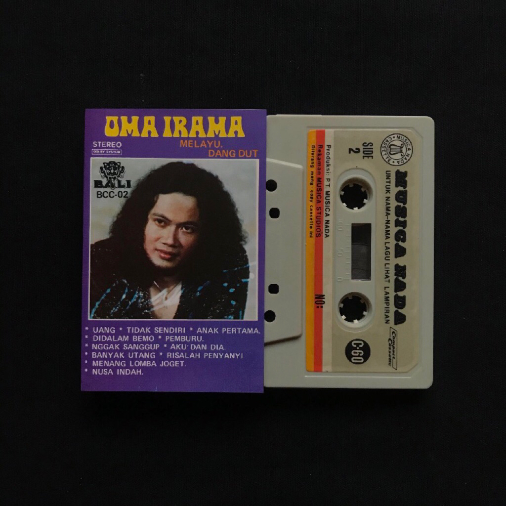 Kaset pita oma irama - melayu dangdut, uang