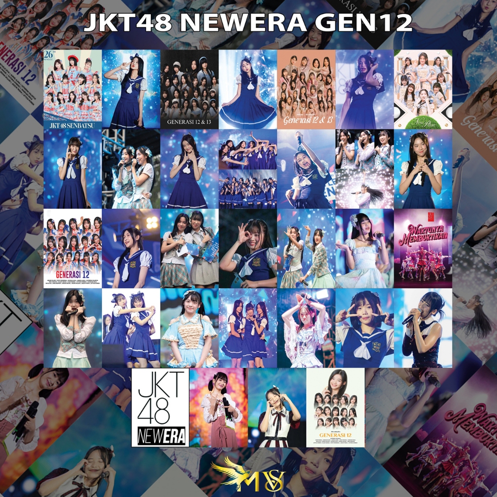 POSTER DINGDING AESTHETIC / POSTER JKT48 NEW ERA / POSTER IDOL / ARTIS / MURAH ISI 32 LEMBAR