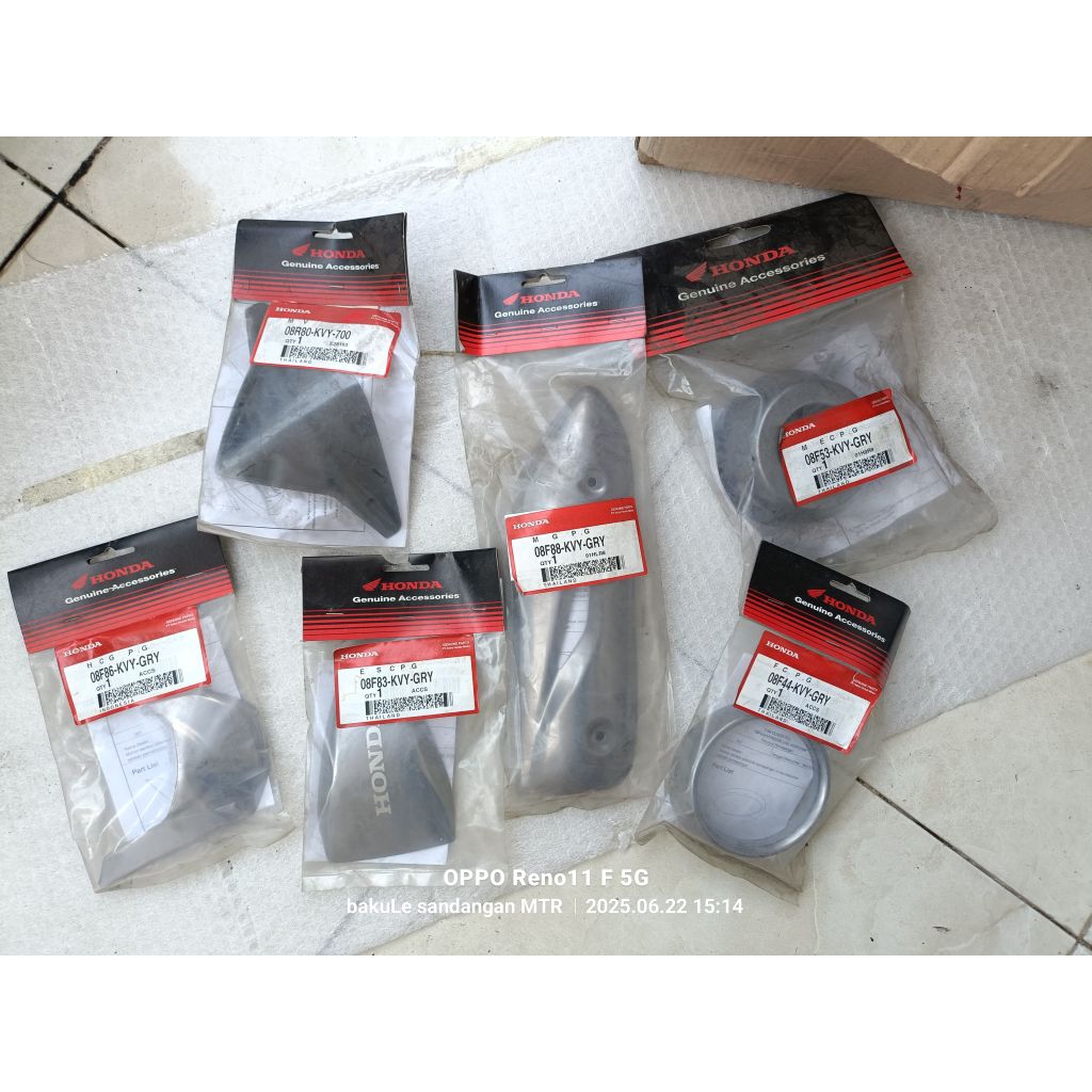 aksesoris motor Honda beat karbu KVY original AHM