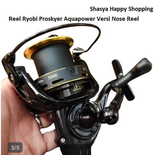 Reel Ryobi Proskyer Aquapower 5500 6500 Terbaru Versi Nose Reel Surf Casting Pasiran Tebing